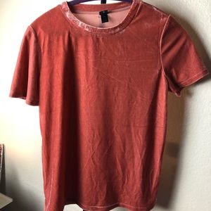 Volcom velvet tshirt size small juniors